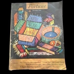 Fortune Magazine, December 1954 Jerome Snyder Illustration Carmen Dell'Orefice